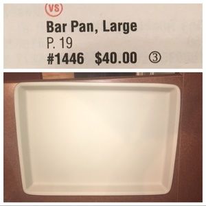 Large bar pan